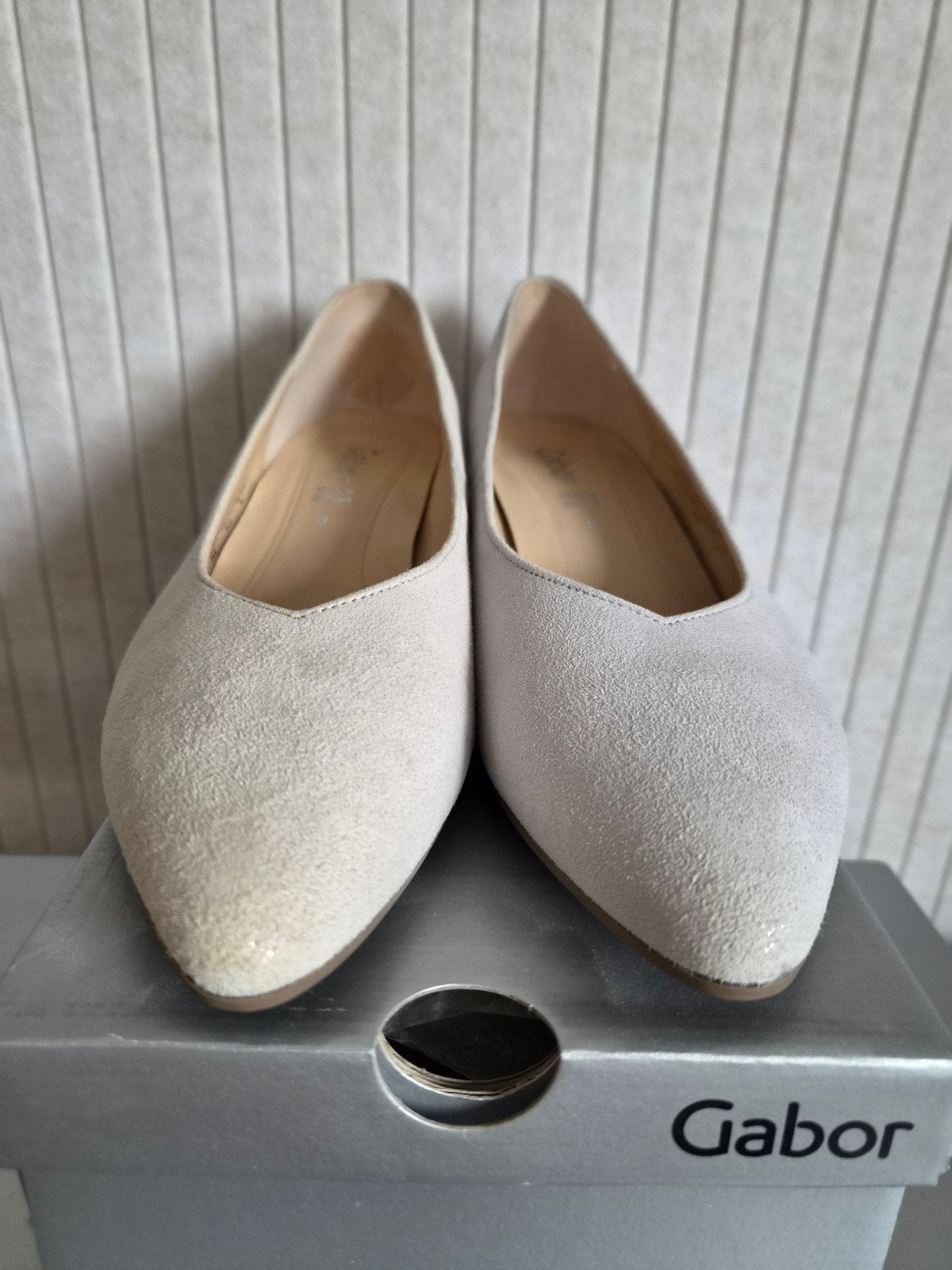 Gabor pumps met blokhak - Nieuw en ongedragen, Kleding | Dames, Pumps, Beige, Gabor, Nieuw