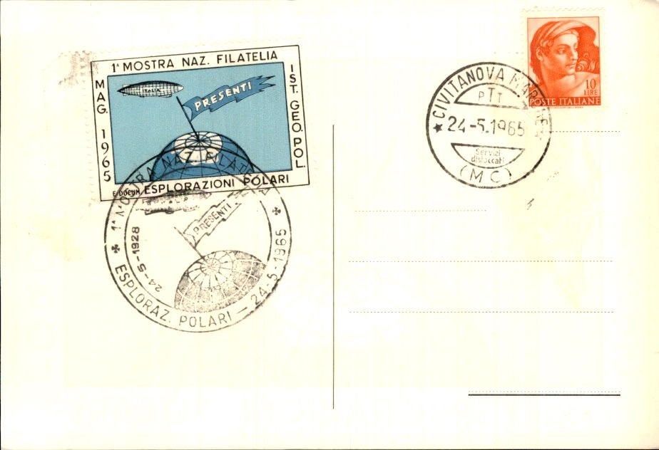 Italië - Luchtpost - 1965, Verzenden, Envelop