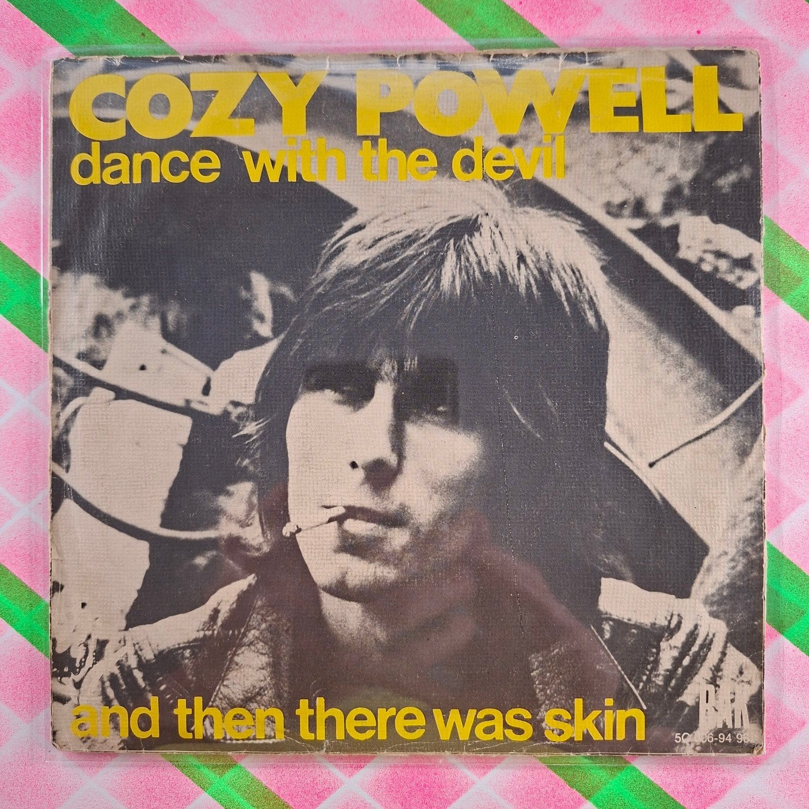 Copy Powell Dance with the devil single.              Star45, Gebruikt, 7 inch, Single, Ophalen of Verzenden
