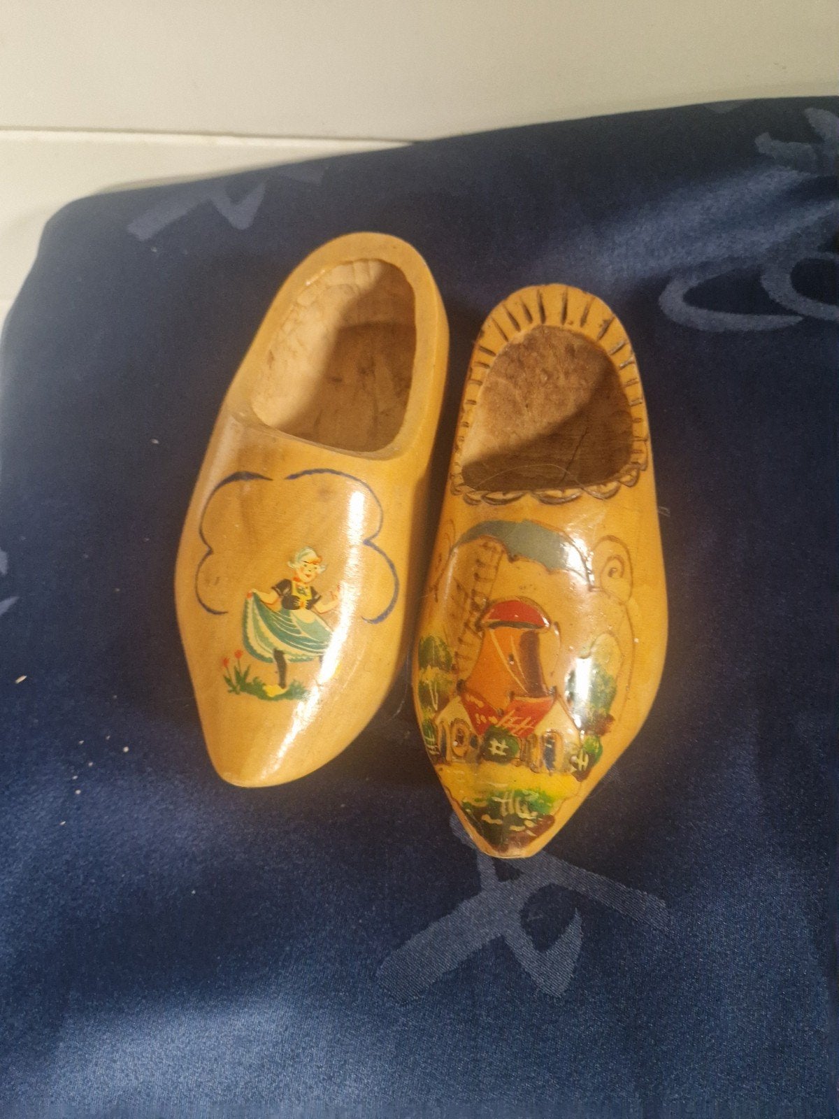 houten klompen tuindecoratie L18cm, Ophalen of Verzenden, Zo goed als nieuw