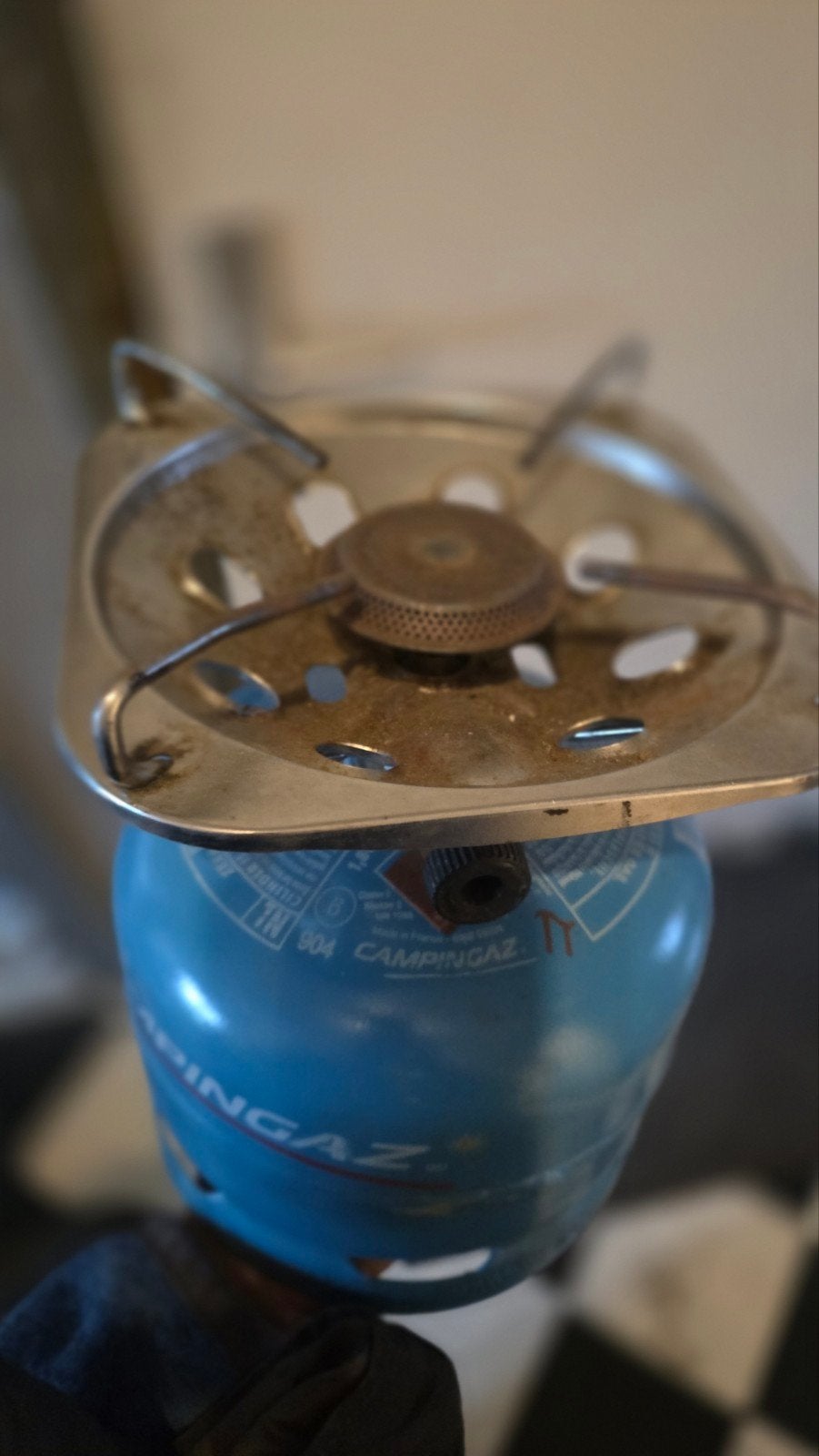 Gasbrander met gasfles, Ophalen of Verzenden