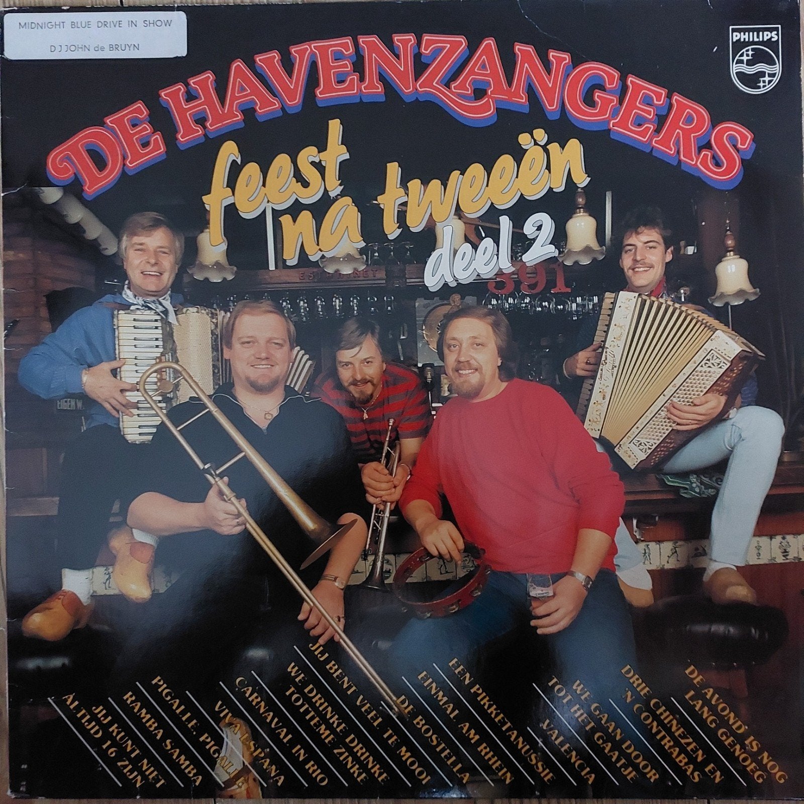LP De Havenzangers - Feest na tweeën deel 2, Ophalen of Verzenden, 12 inch, Feestmuziek, LP