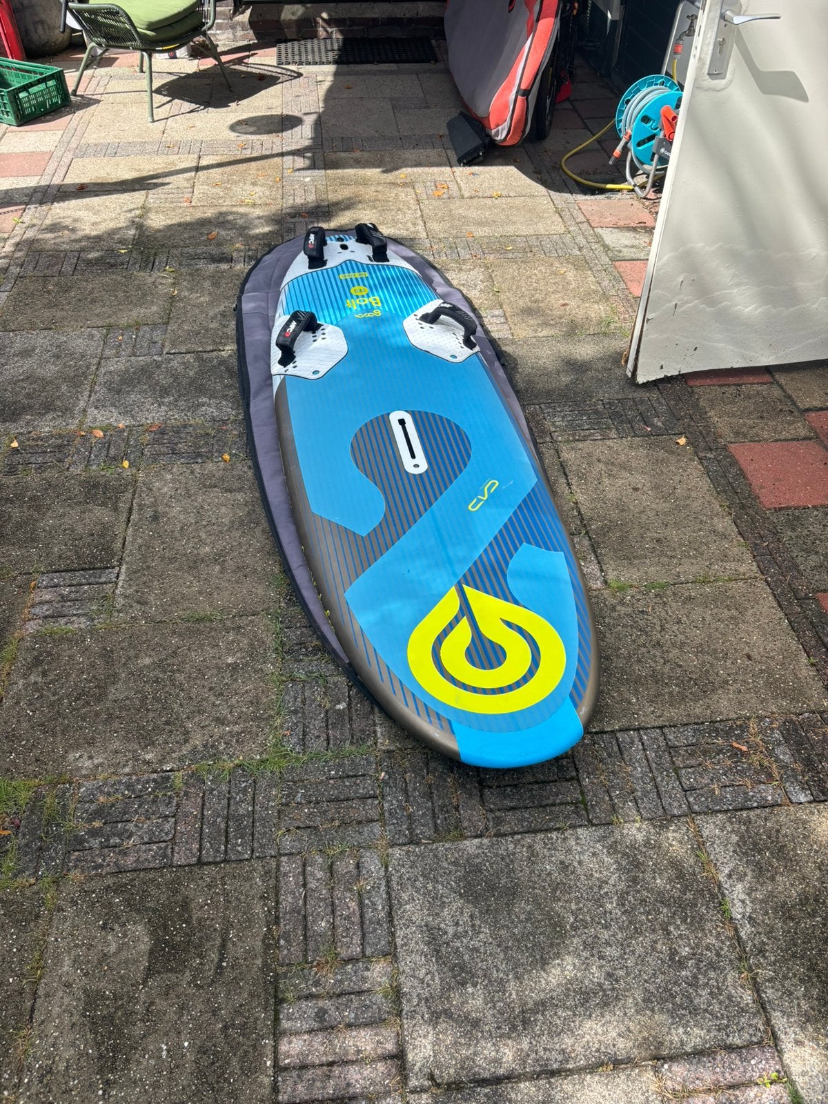 Goya bolt freerace 117 ltr, Watersport en Boten, Ophalen of Verzenden, Zo goed als nieuw, Plank