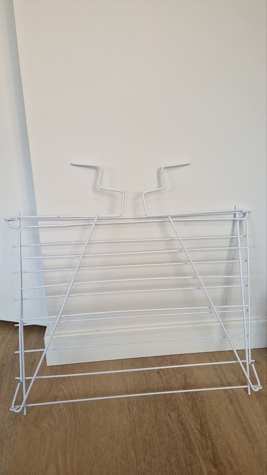 Hangend wasrek, Ophalen, Wasrek