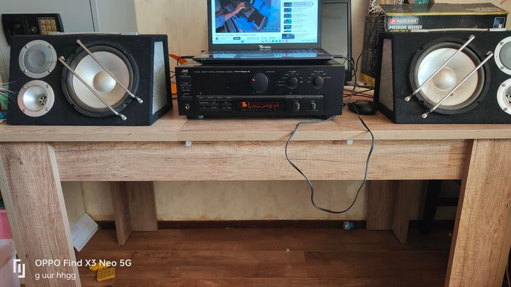JVC Tuner Versterker - Perfect voor uw audiosysteem, Ophalen, Gebruikt, JVC, 120 watt of meer
