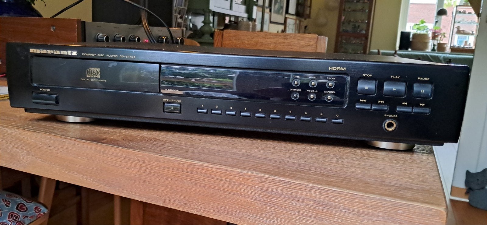 Marantz cd-67mkII cd-speler, in prima staat!, Ophalen of Verzenden, Gebruikt, Marantz