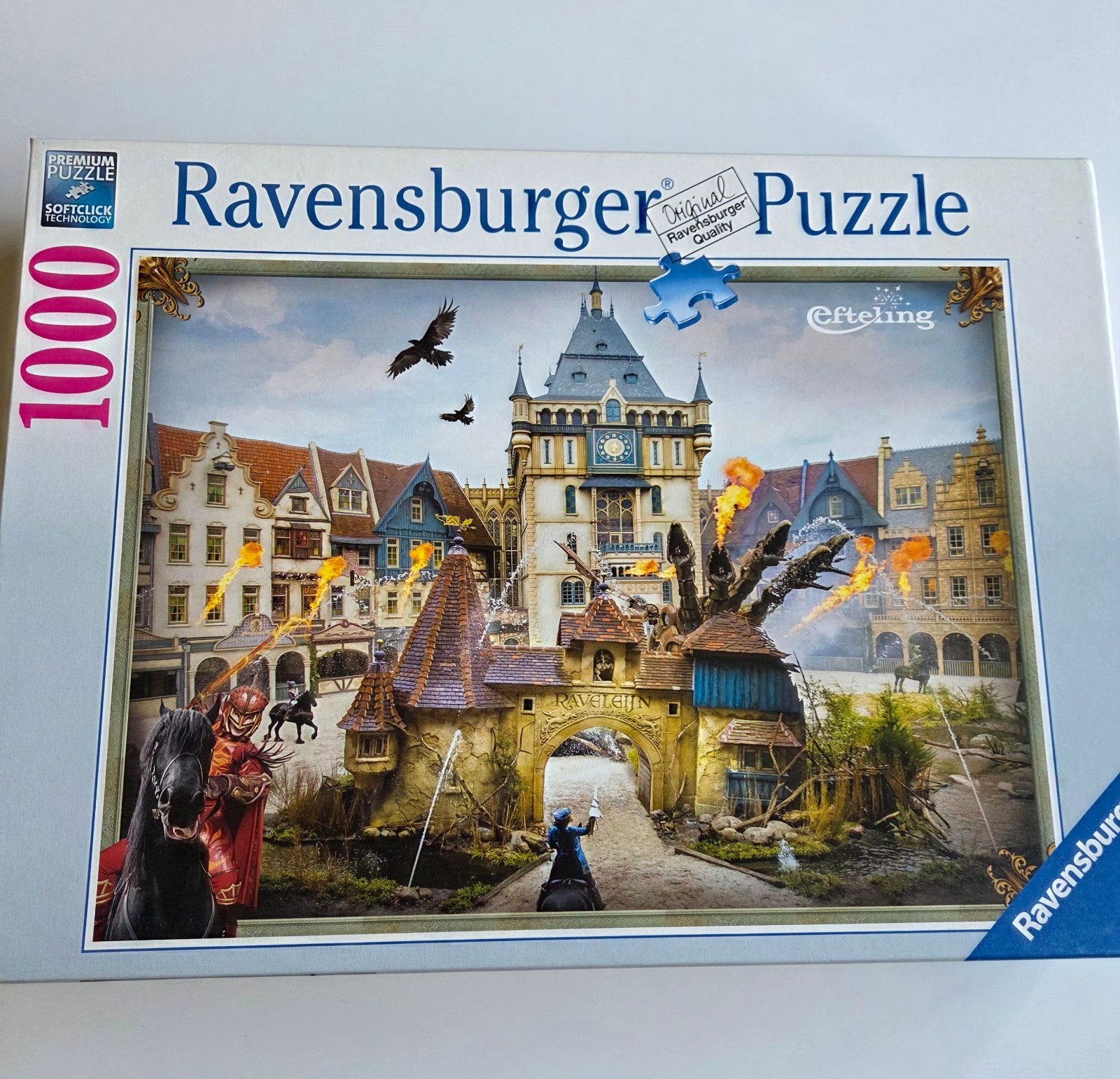 Ravensburger Efteling Raveleijn Puzzel 1000 stukjes, Ophalen of Verzenden, 500 t/m 1500 stukjes, Zo goed als nieuw, Legpuzzel