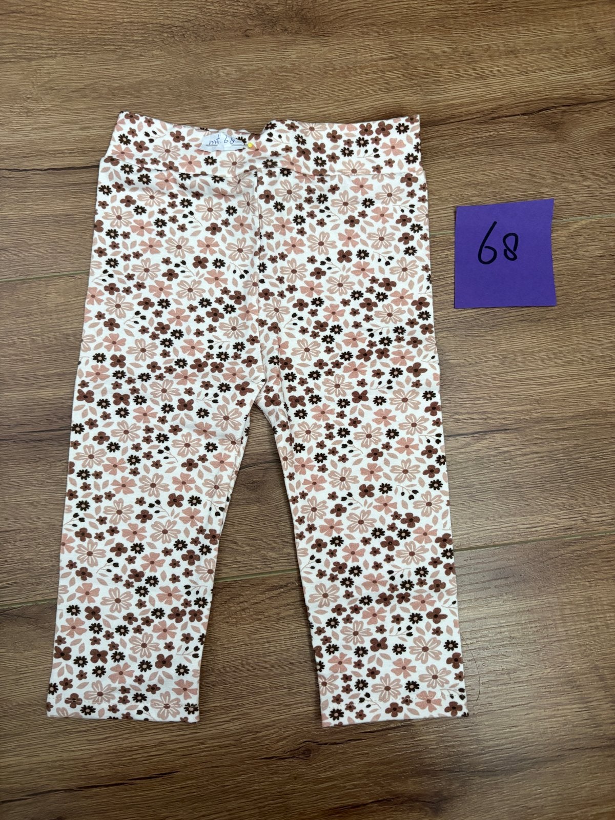 Handgemaakt broekje bloemenprint maat 68, Kinderen en Baby's, Ophalen of Verzenden, Nieuw, Meisje, Broekje