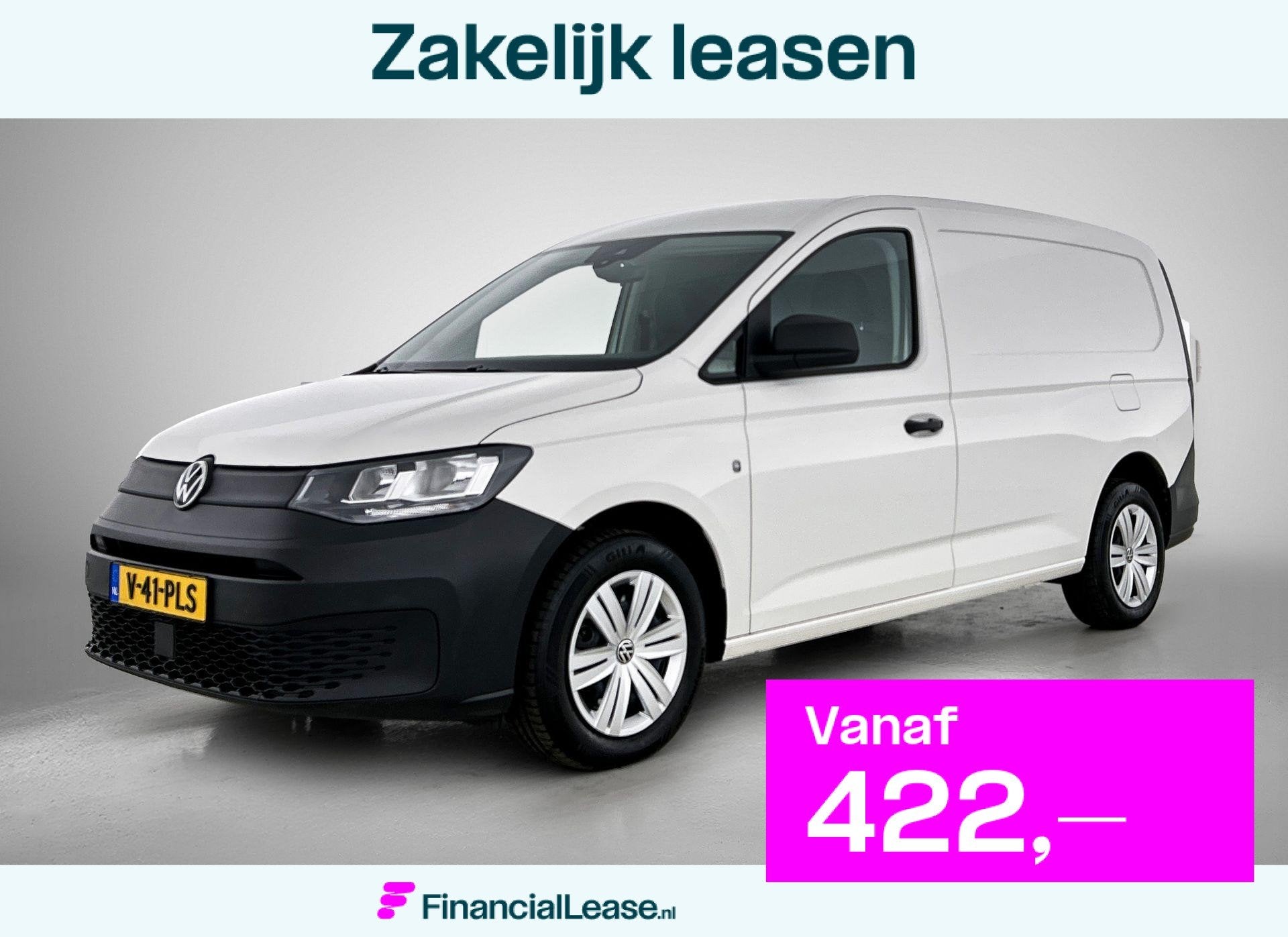 Volkswagen Caddy Cargo Maxi 2.0 TDI 122PK | Automaat | Airco, 12 maanden, Stof, Gebruikt, 4 cilinders