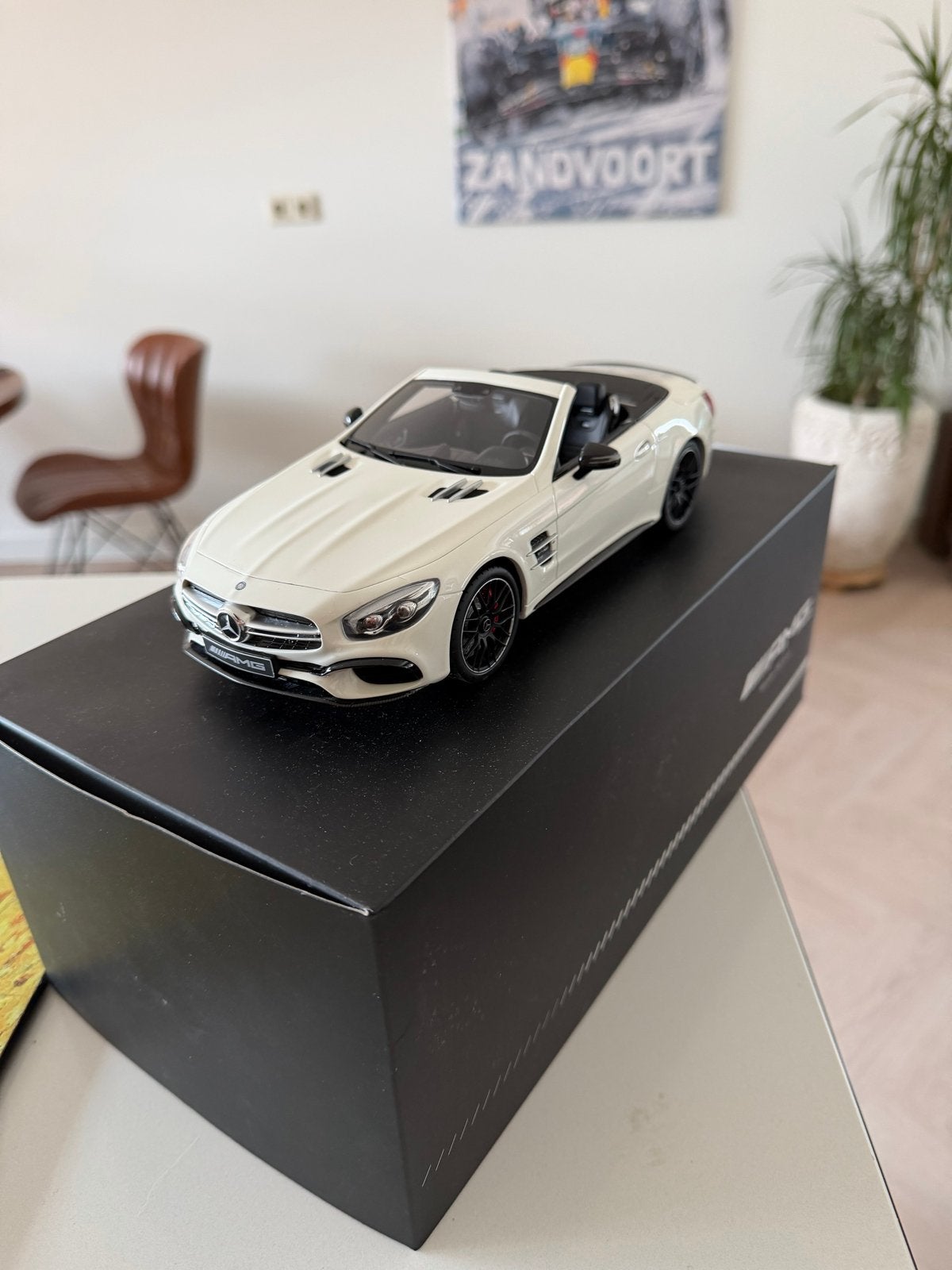 GT Spirit 1:18 Mercedes SL AMG 50 jaar AMG Limited Edition, Ophalen of Verzenden, Nieuw, Auto, Overige merken