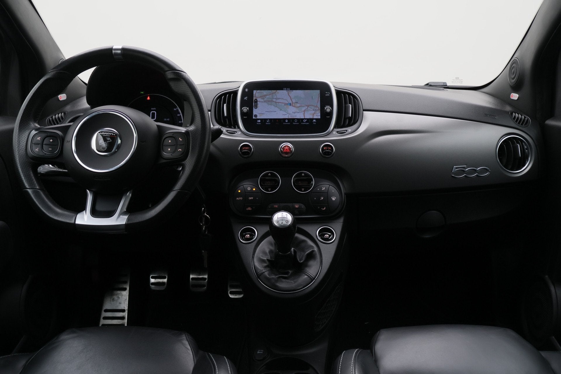 Fiat 500 1.4 T-Jet Abarth 595 Pista Schuif-/Kanteldak, Leer,, Voorwielaandrijving, 4 cilinders, Bedrijf, Handgeschakeld