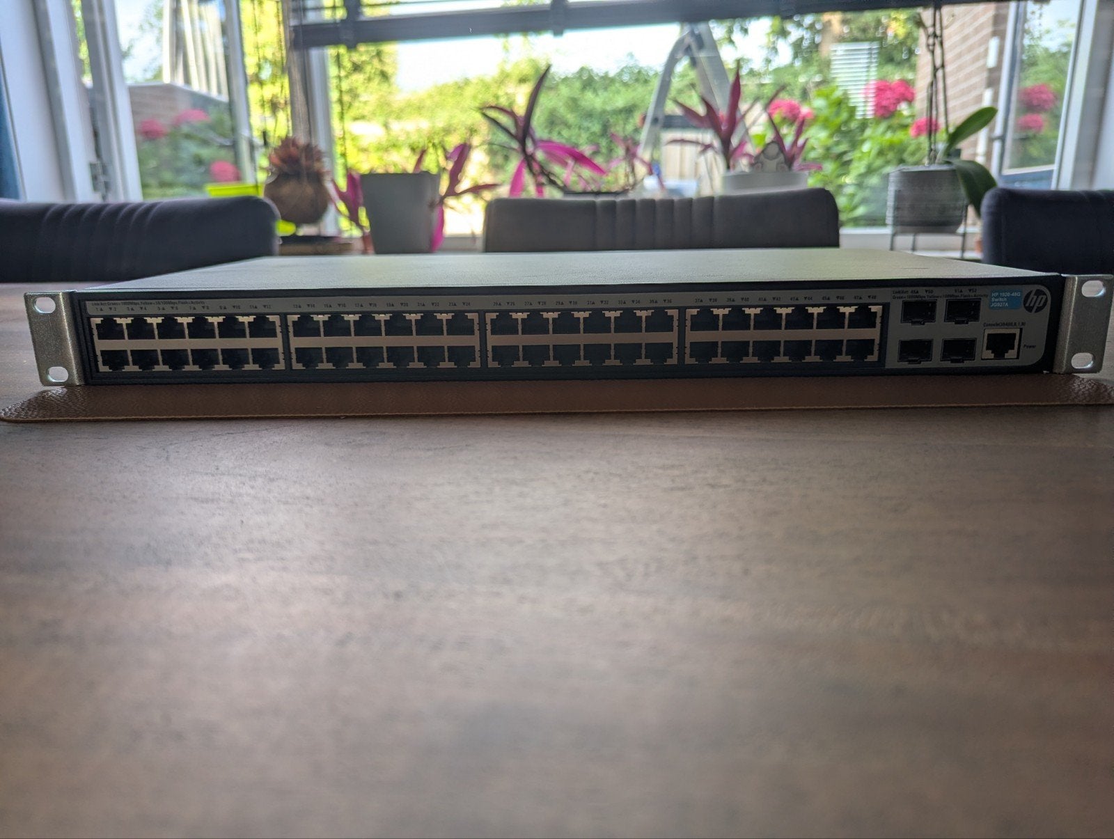 HP 1920-48G Switch JG927A - 48-poorts Gigabit Switch, Computers en Software, Netwerk switches, Ophalen of Verzenden