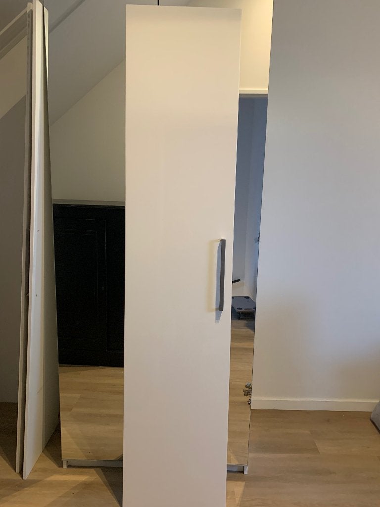 IKEA pax deuren hoogglans wit (4 stuks), Ophalen, 200 cm of meer, 50 tot 100 cm, Zo goed als nieuw