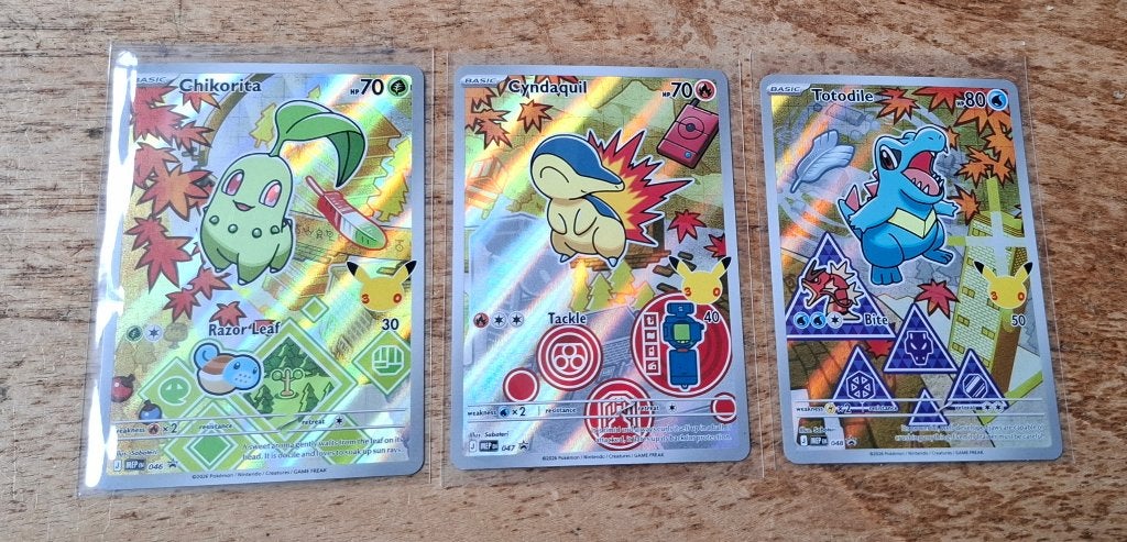 Pokemon First Partner Illustration Collection Series 2 Gen 2, Hobby en Vrije tijd, Verzamelkaartspellen | Pokémon, Ophalen of Verzenden