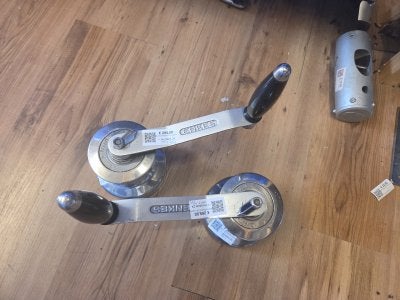 Set RVS Enkes 20 2-speed + hendels 2x