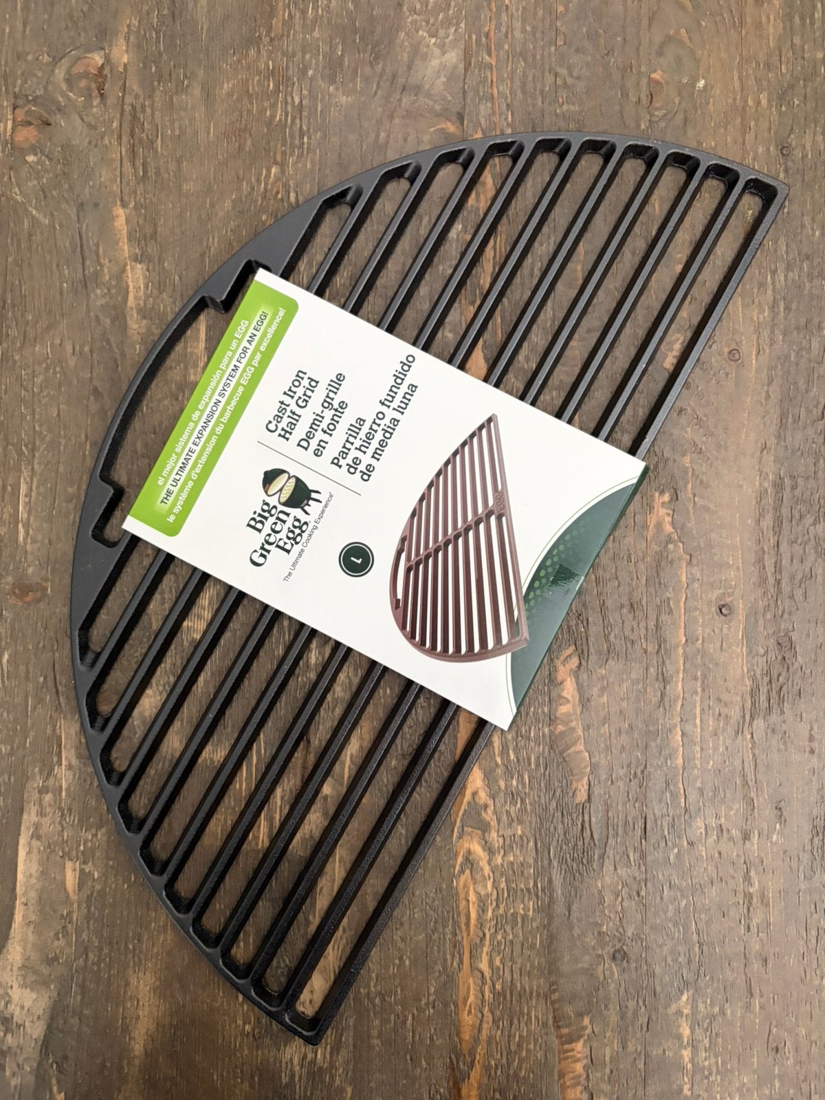 Big Green Egg Gietijzeren Half Rooster (Half Grid), Ophalen of Verzenden, Nieuw