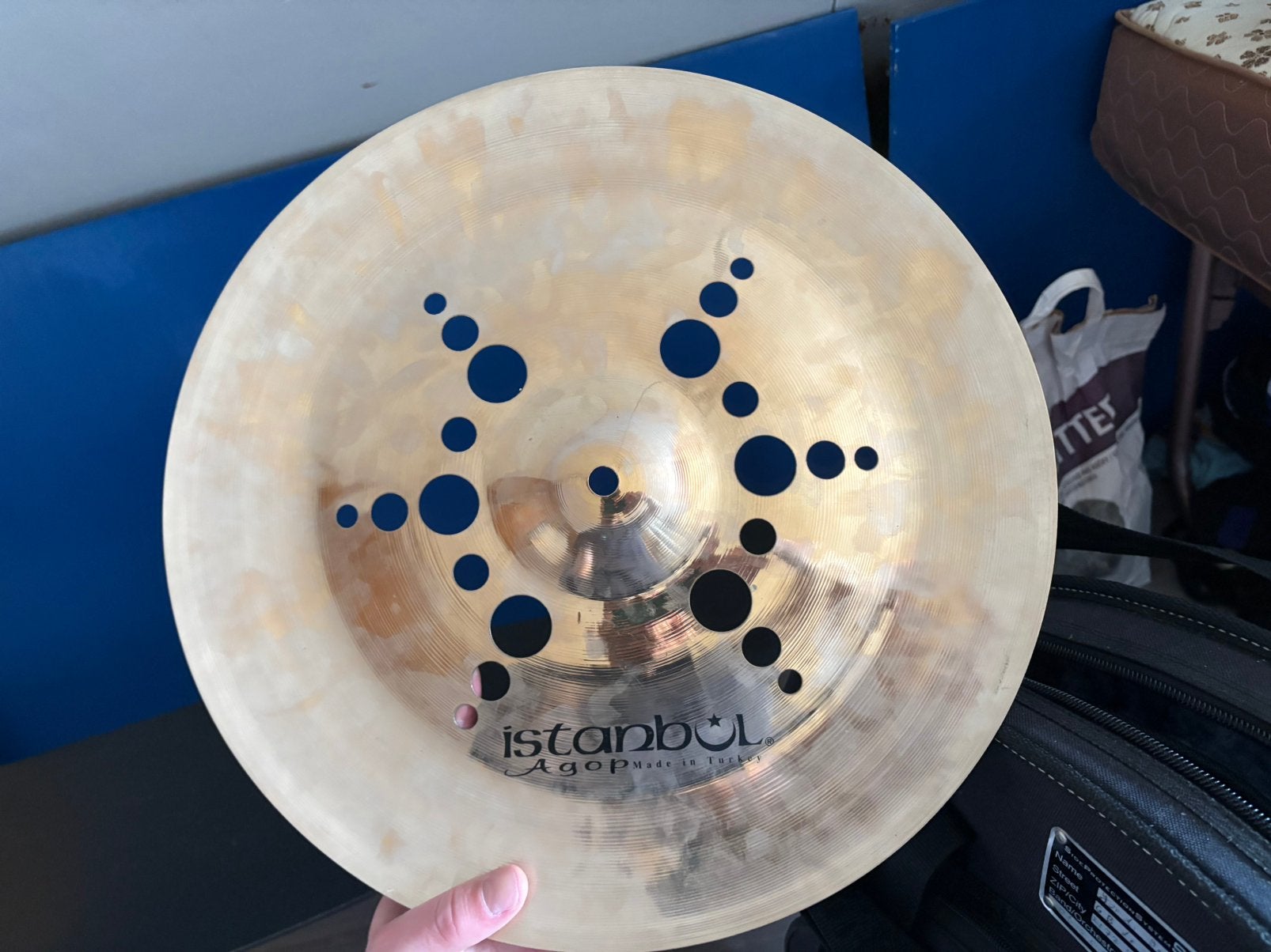 Istanbul Agop 16” Xist China, Muziek en Instrumenten, Instrumenten | Onderdelen, Ophalen of Verzenden, Zo goed als nieuw, Drums of Percussie