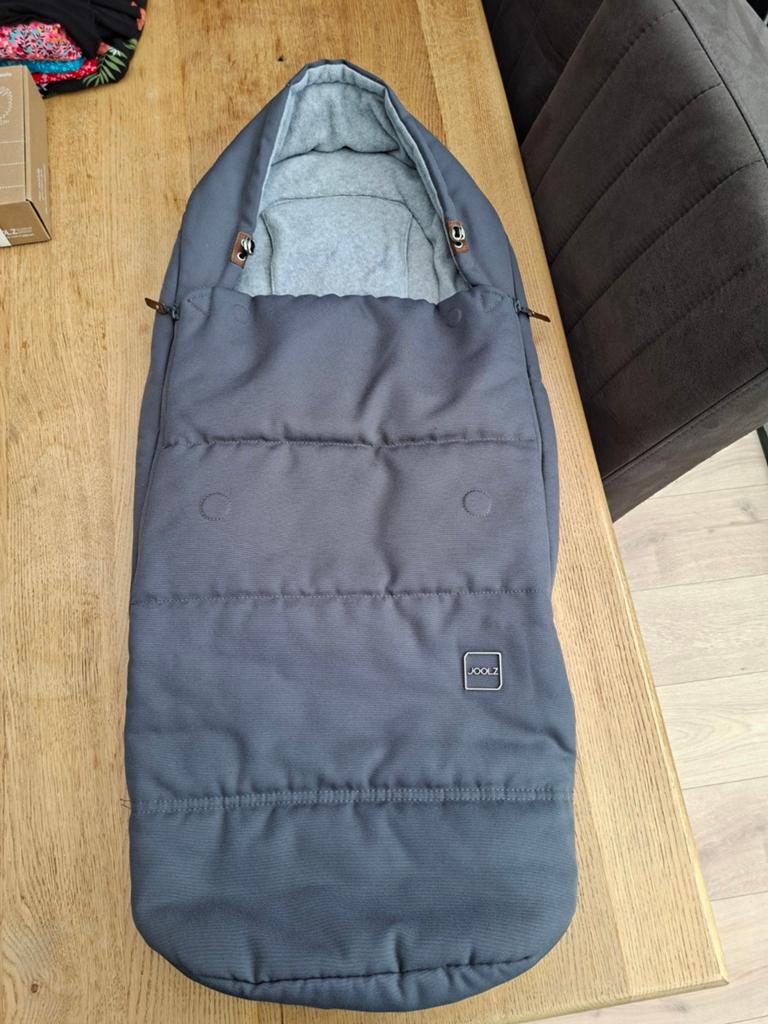 Joolz voetenzak, stone grey, grijs, kinderwagen, Ophalen of Verzenden, Zo goed als nieuw, Overige merken