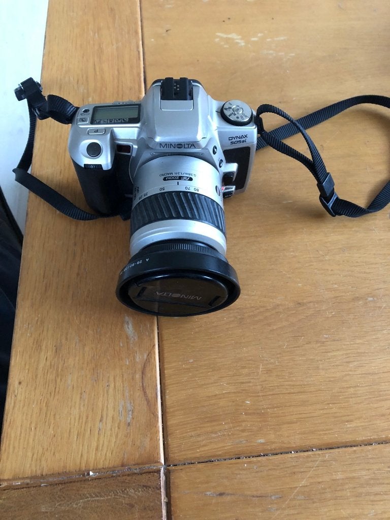 Analoge spiegelreflex, Minolta, Ophalen, Gebruikt, Spiegelreflex, Minolta