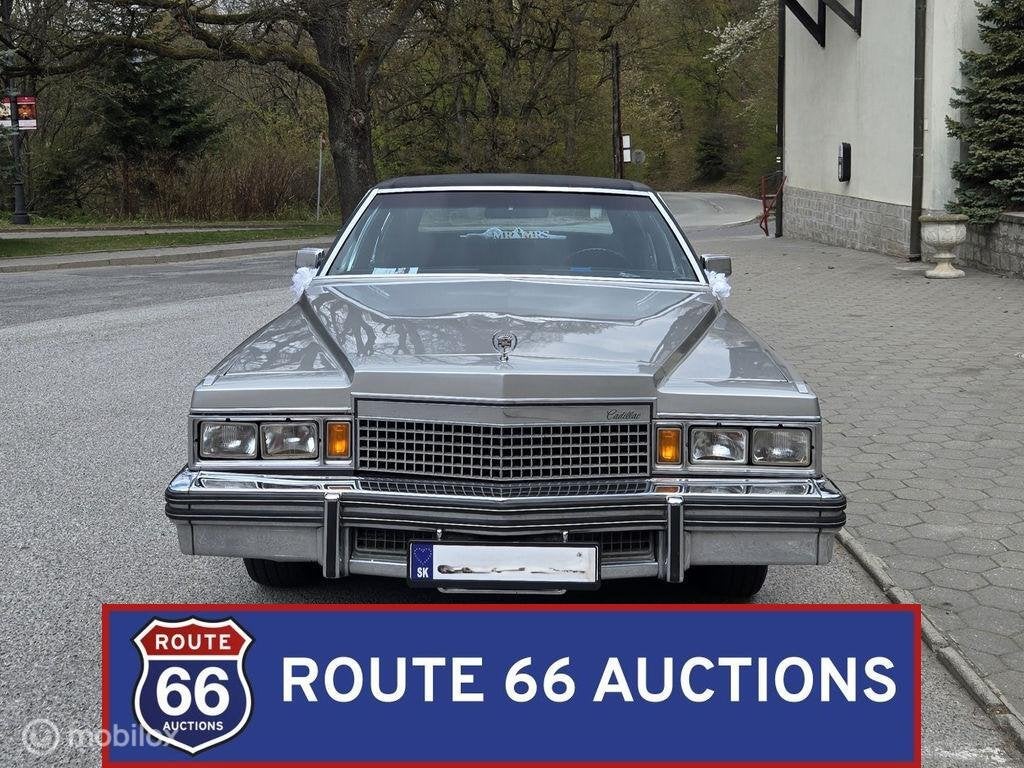 Cadillac Fleetwood Limousine | 1979 | Route 66 Auctions, Auto's, Cadillac, Overige carrosserieën, Zwart, Bedrijf