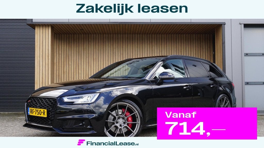 Audi S4 Avant 3.0 TFSI V6T 354pk Quattro *Black Optik* Pano., Gebruikt, Euro 6, 2995 cc, 1650 kg