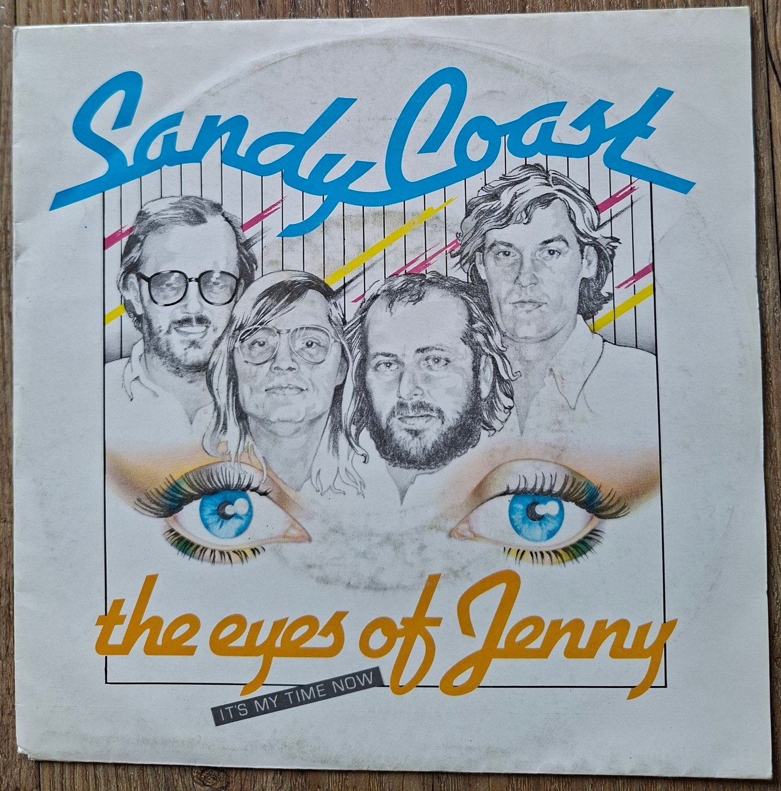 Sandy Coast - The Eyes of Jenny (7 inch single), Gebruikt, 7 inch, Pop, EP