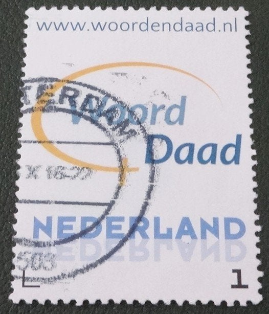 Woord en Daad - Persoonlijk - PNe01-15, Verzenden, Na 1940, Gestempeld