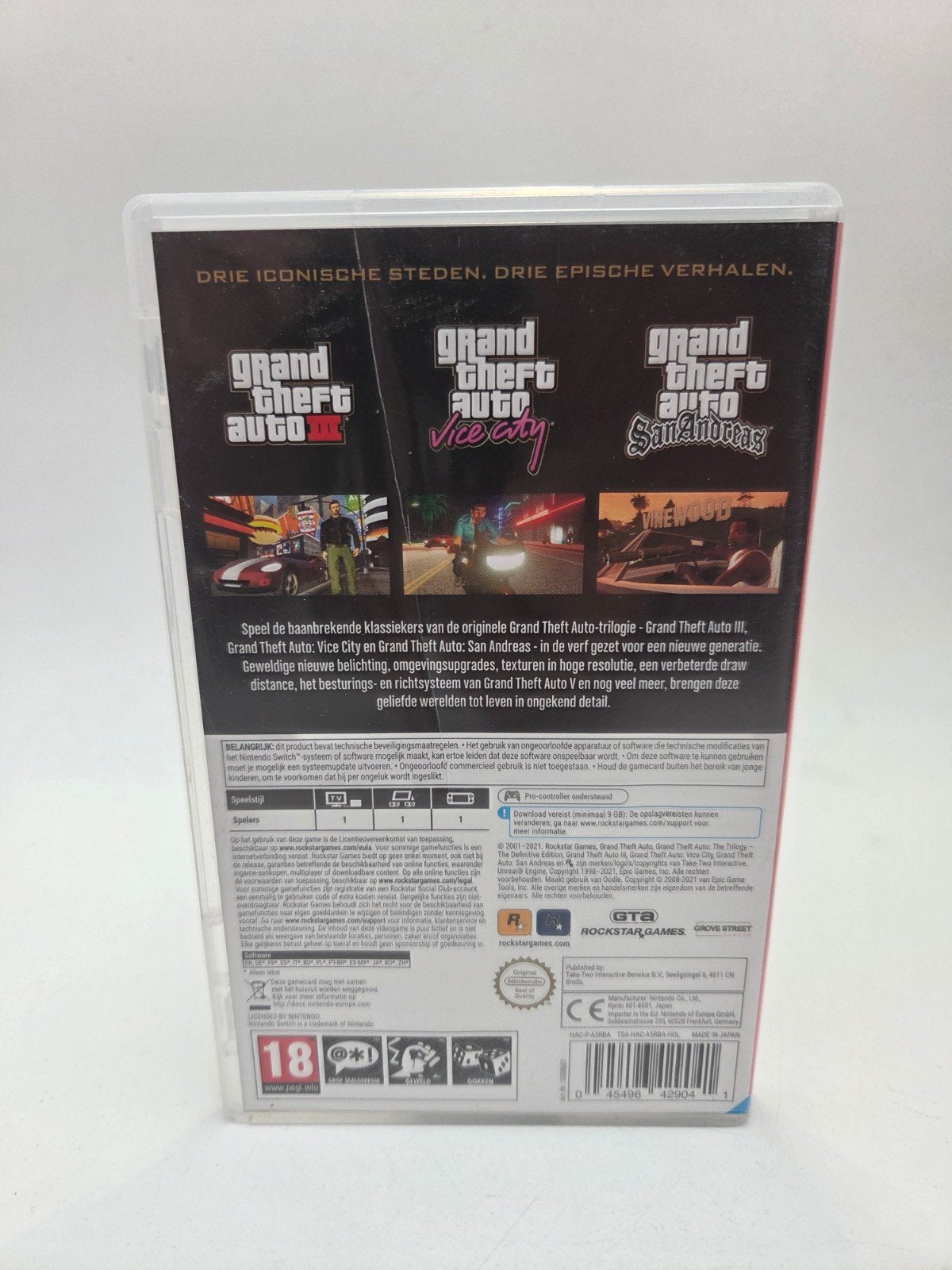 Grand Theft Auto: The Trilogy - The Definitive Edition, Ophalen of Verzenden, Retro Games, Marktplaats@Gameshopzwolle.nl, Zwolle