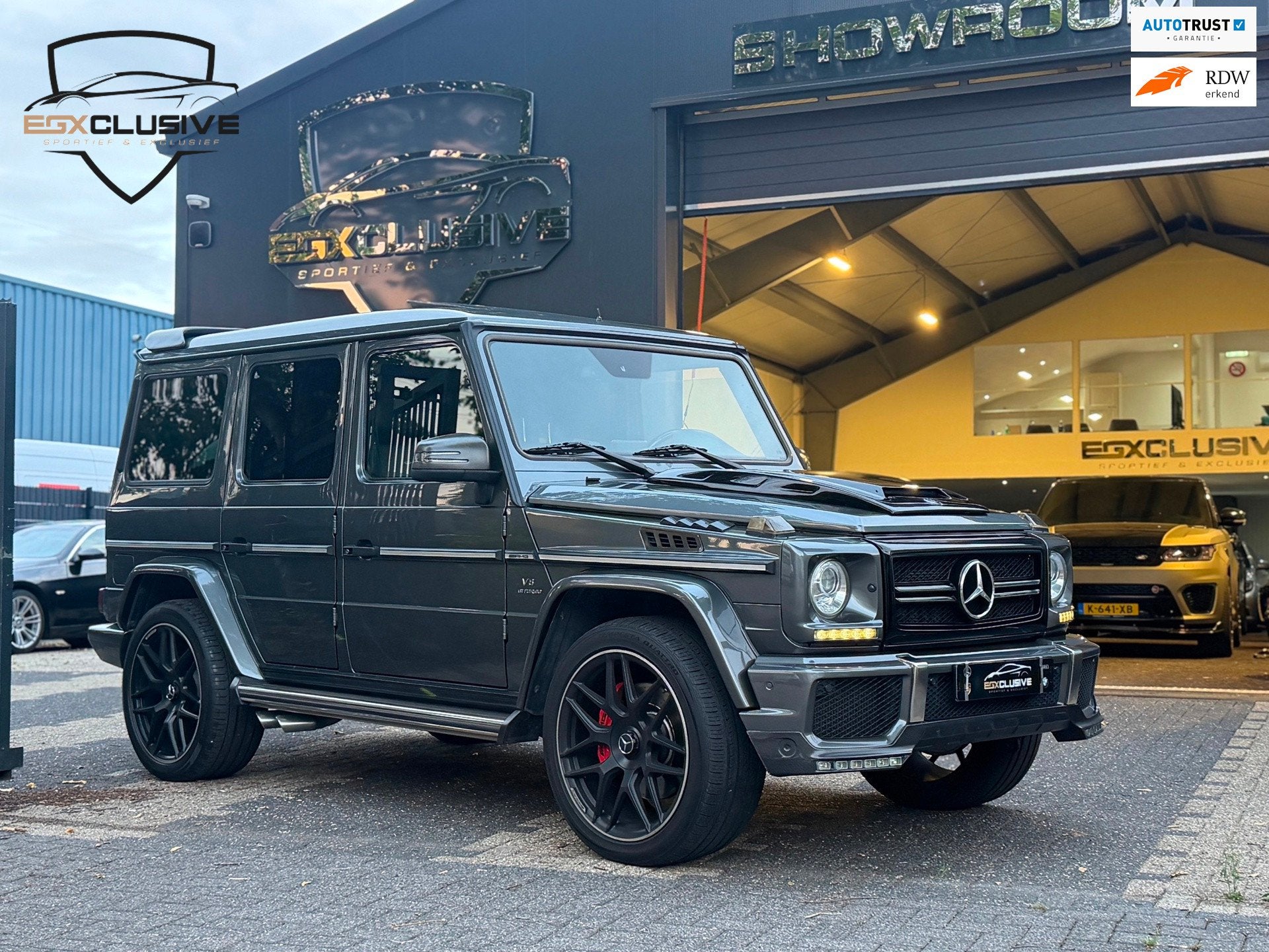 Mercedes-Benz G-klasse AMG 63 G63 Brabus/Carbon/Alcantara/Pa, Automaat, G-Klasse, Leder, Bedrijf