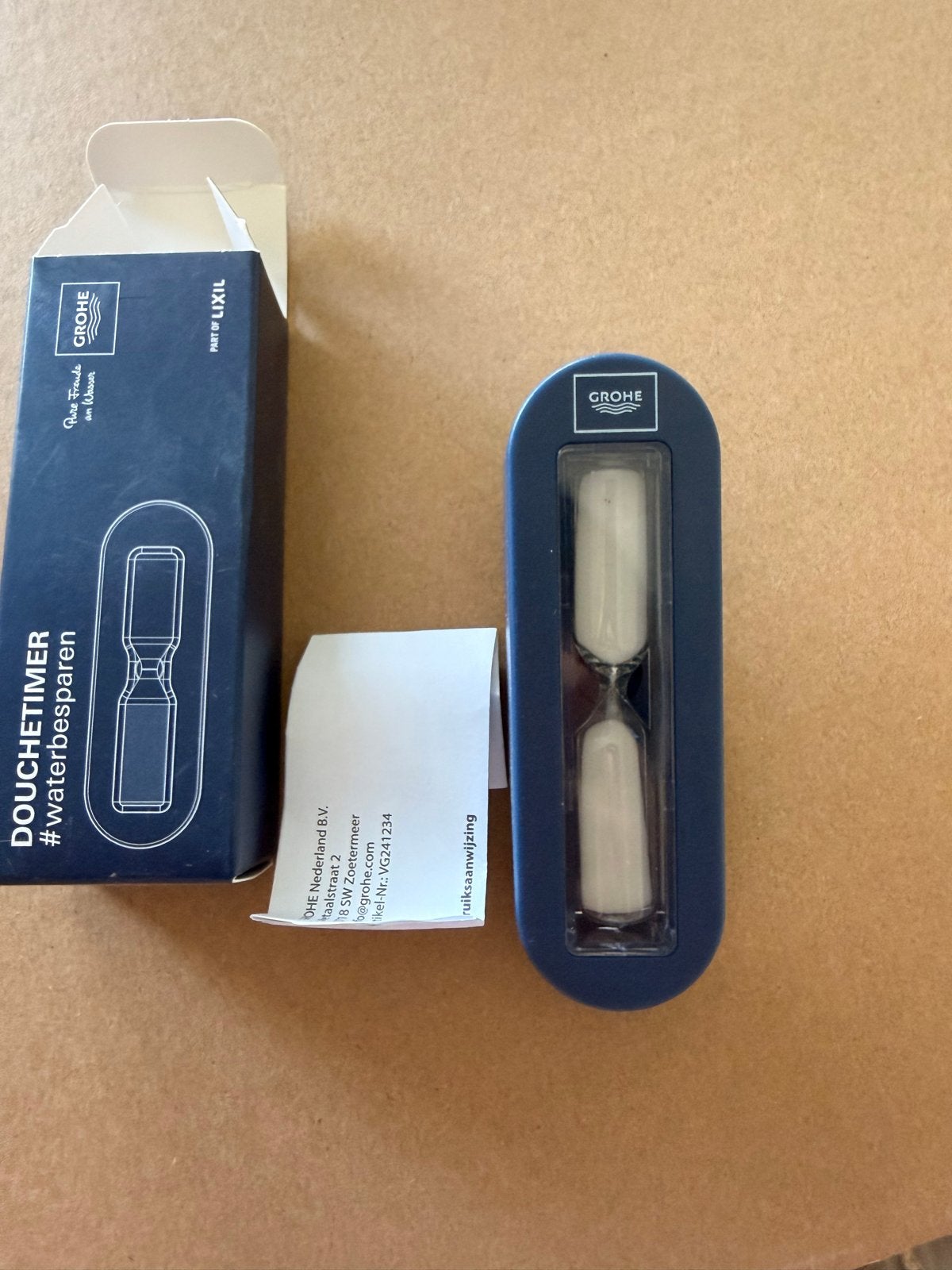 Grohe Douchetimer - Nieuw in verpakking, Ophalen of Verzenden, Nieuw, Blauw, Kunststof