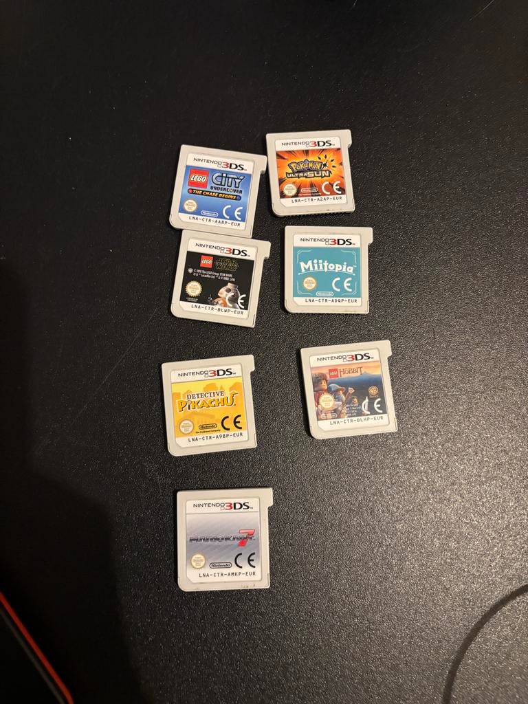 Nintendo 3DS XL met 7 spellen en hoesje, Spelcomputers en Games, Games | Nintendo 2DS en 3DS, Gebruikt, Verzenden, Overige genres