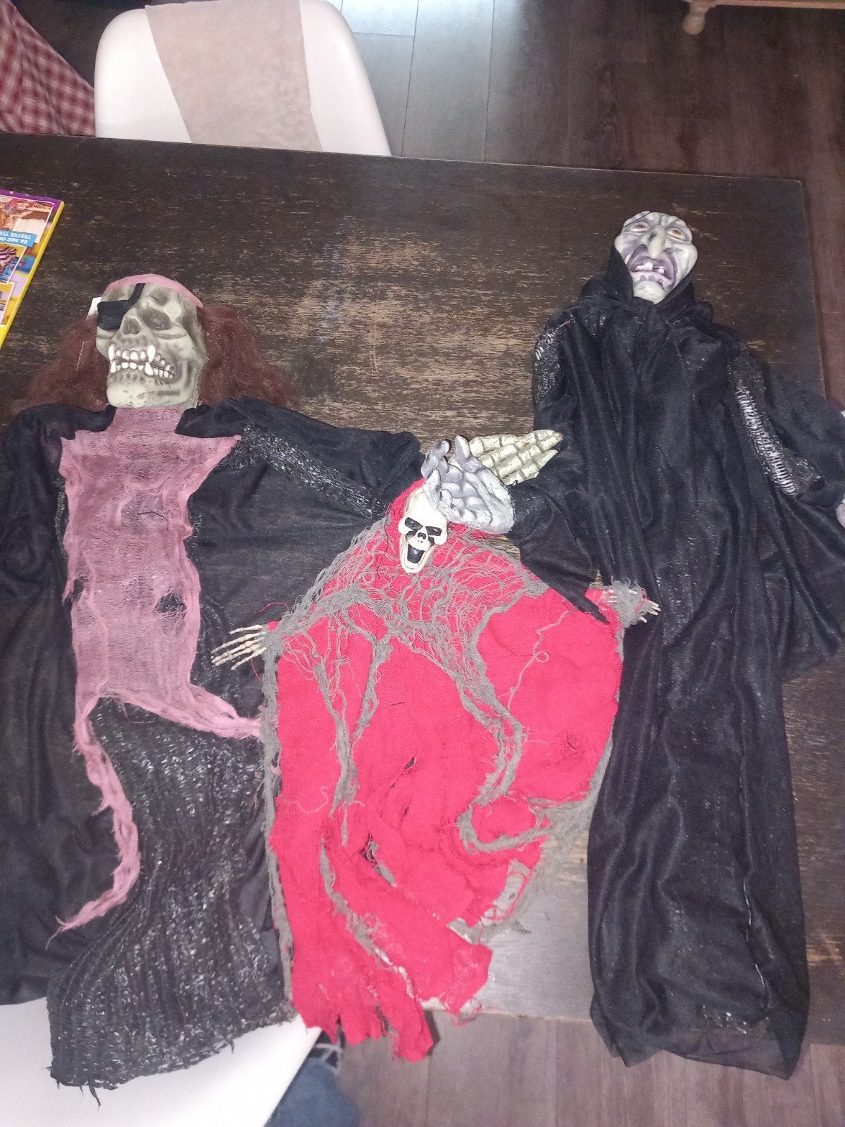 Halloween Decoratie: Piraten en Griezelige Figuren, Ophalen, Gebruikt, Versiering, Halloween of Griezel