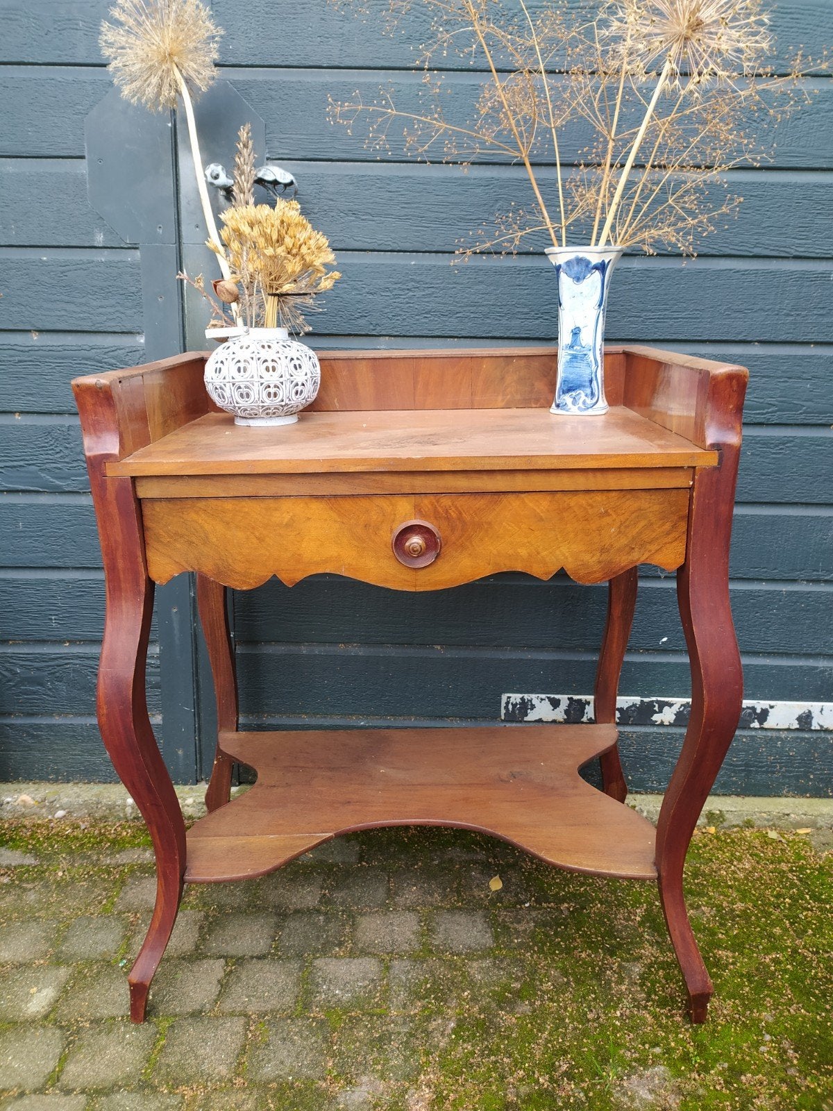 leuk tafeltje om zelf een leuke brocante kleur te geven?, Antiek en Kunst, Ophalen