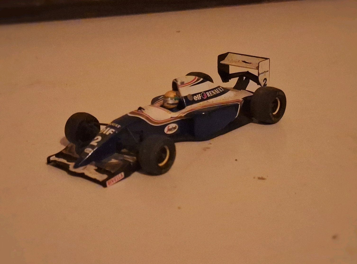 Williams Renault FW16 Ayrton Senna 1994 Onyx 1:43 Modelauto, Hobby en Vrije tijd, Ophalen of Verzenden, Zo goed als nieuw, Auto