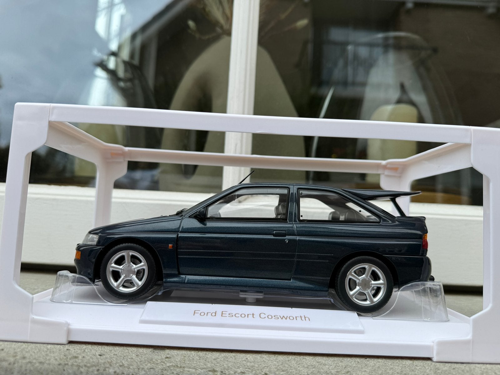 1:18 Ford Escort RS Cosworth Mallard Green 1992 Norev 182790, Hobby en Vrije tijd, Auto, Norev, 70-72 Av. de Bohlen, Vaulx-en-Velin, 69120, France