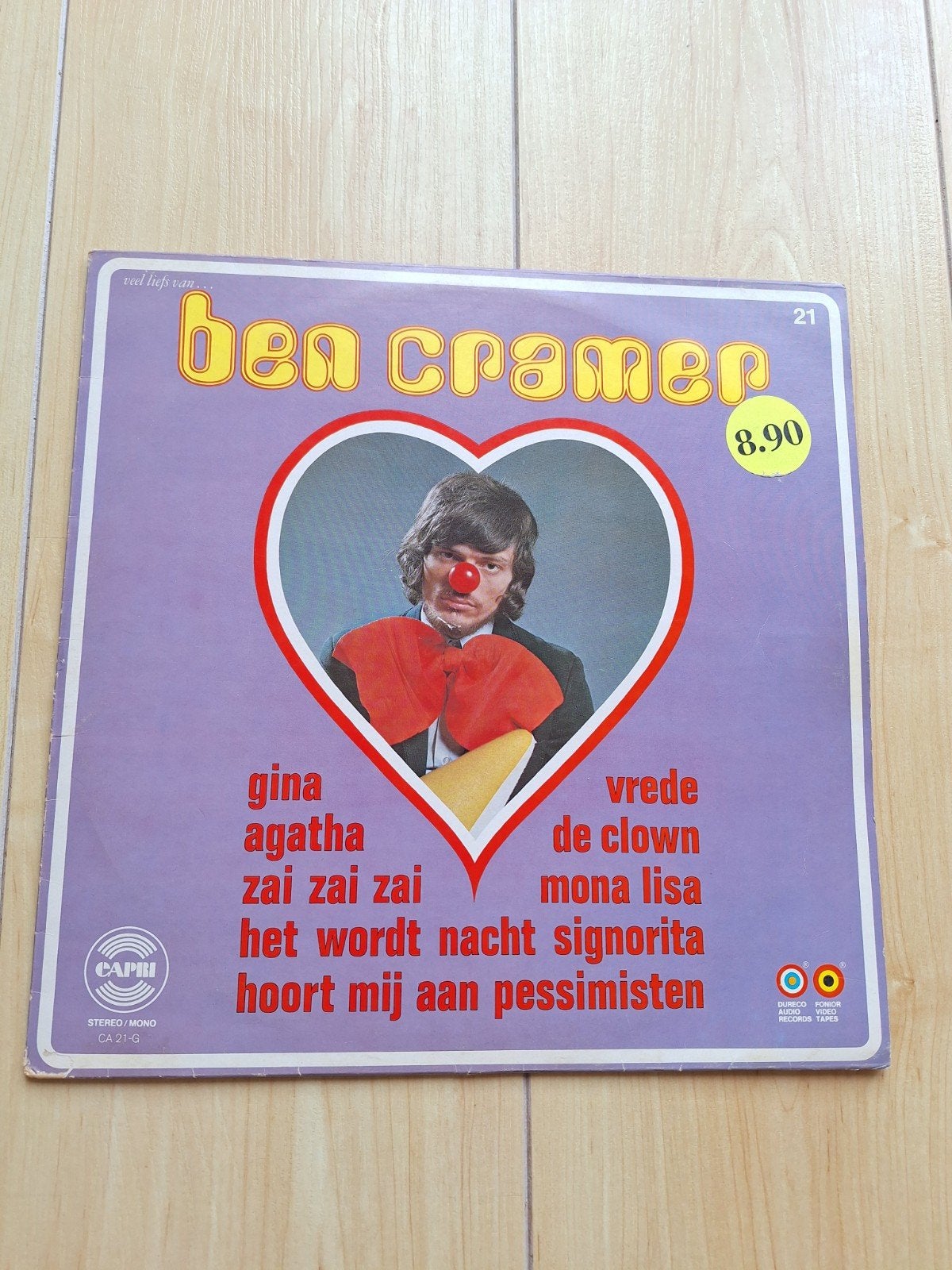 Ben cramer, Ophalen of Verzenden, Gebruikt, 12 inch, Levenslied of Smartlap