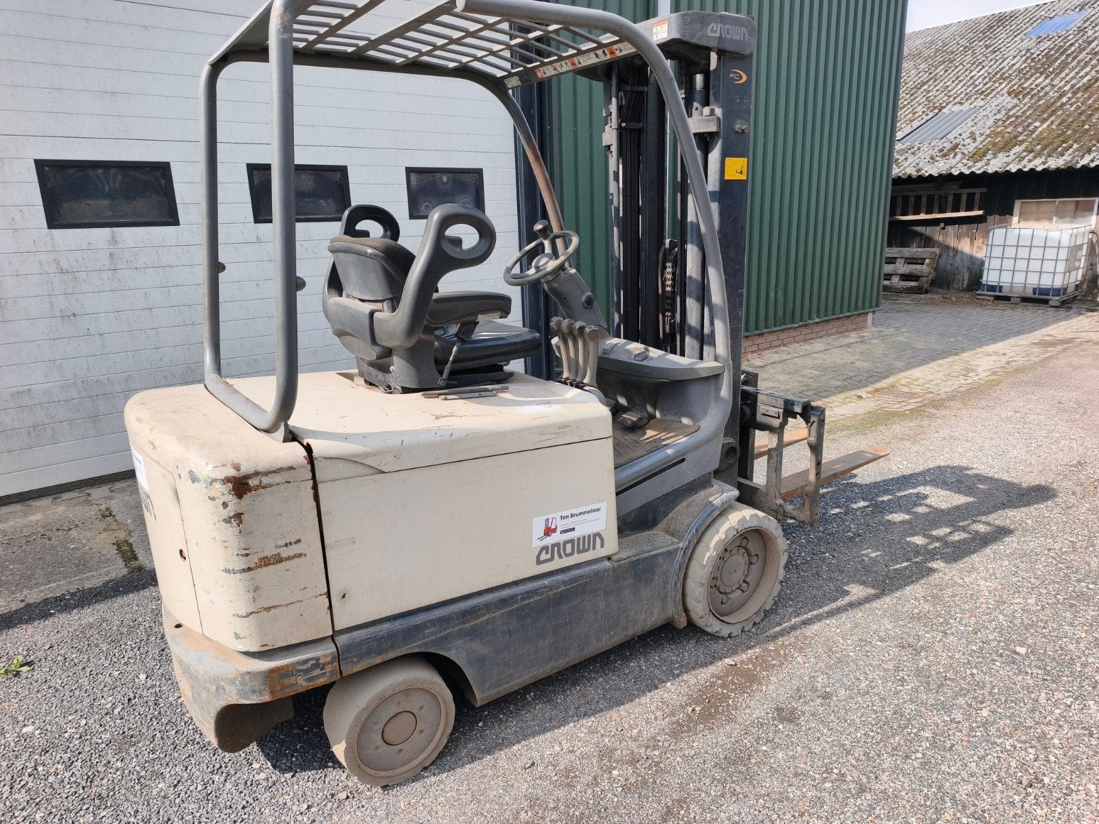 Crown Heftruck 3,5 ton Elektrisch Yale Linde Toyota still ep, Ophalen, 3000 tot 4000 kg, Heftruck, Crown