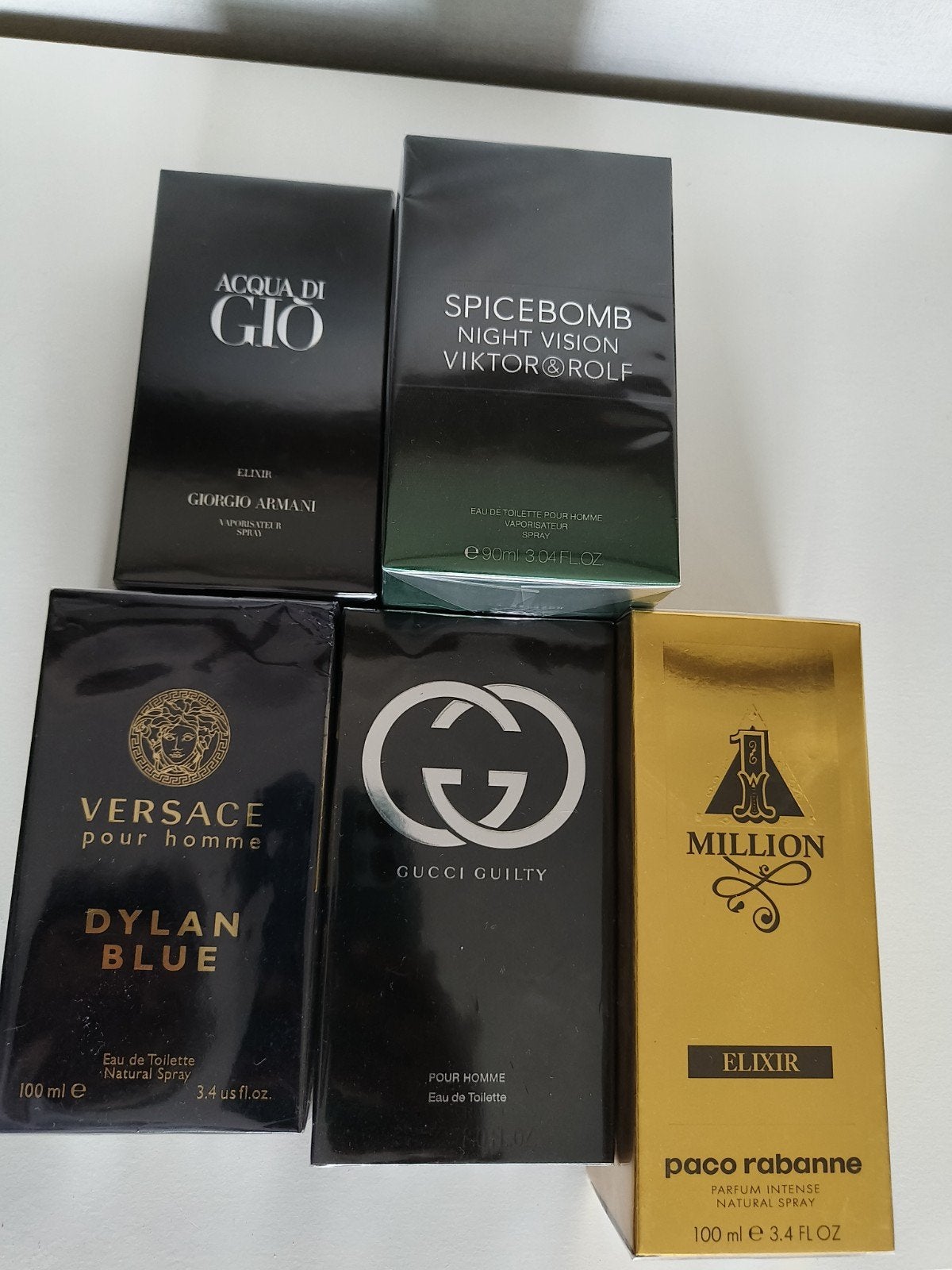 Diverse Parfums: Chanel, Versace, Million, Spicebom, GioArma, Ophalen of Verzenden, Nieuw