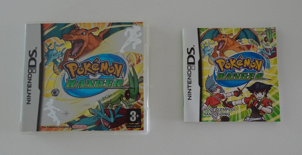 Leeg Doosje + Handleiding Pokemon Ranger Nintendo DS, 1 speler, Zo goed als nieuw, Vanaf 3 jaar, Ophalen