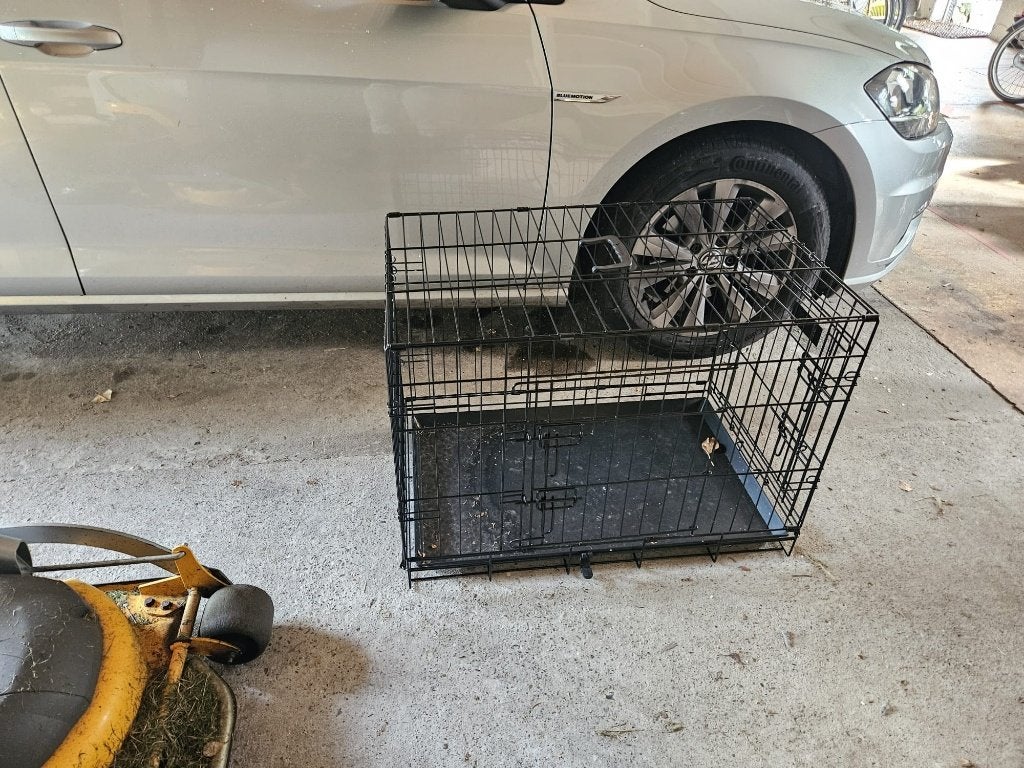 Flamingo hondenbench gratis afhalen, Dieren en Toebehoren, Ophalen, Gebruikt