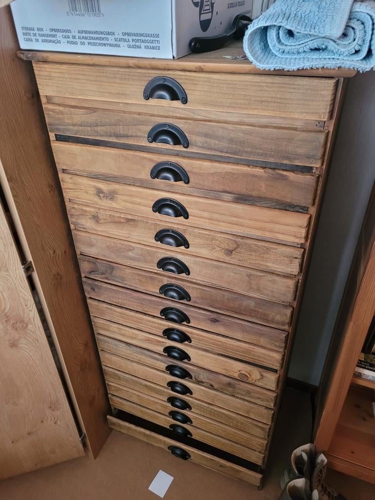 ladekast, Zo goed als nieuw, 3 of 4 laden, Minder dan 100 cm, 25 tot 50 cm