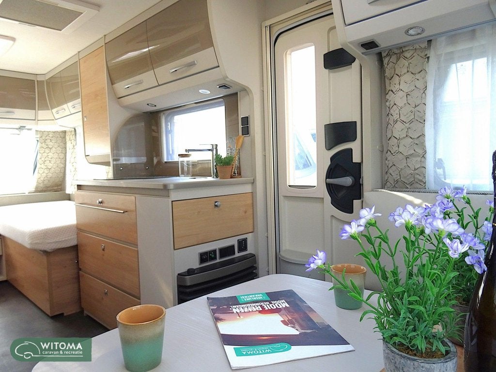 Dethleffs Camper Avantgarde 460 LE mooi compleet, Standaardzit, Schokbreker, Bedrijf, Tot en met 3