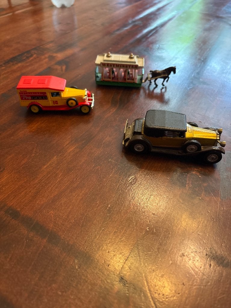 Vintage wagentjes 3, Ophalen