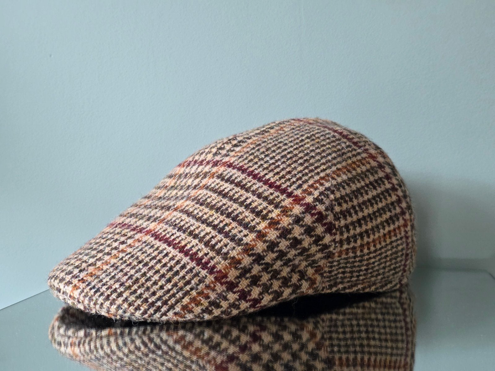 Harris Tweed flat cap | Henry Cap | Unisex | maat 55, Harris Tweed, Nieuw, Ophalen of Verzenden, Pet