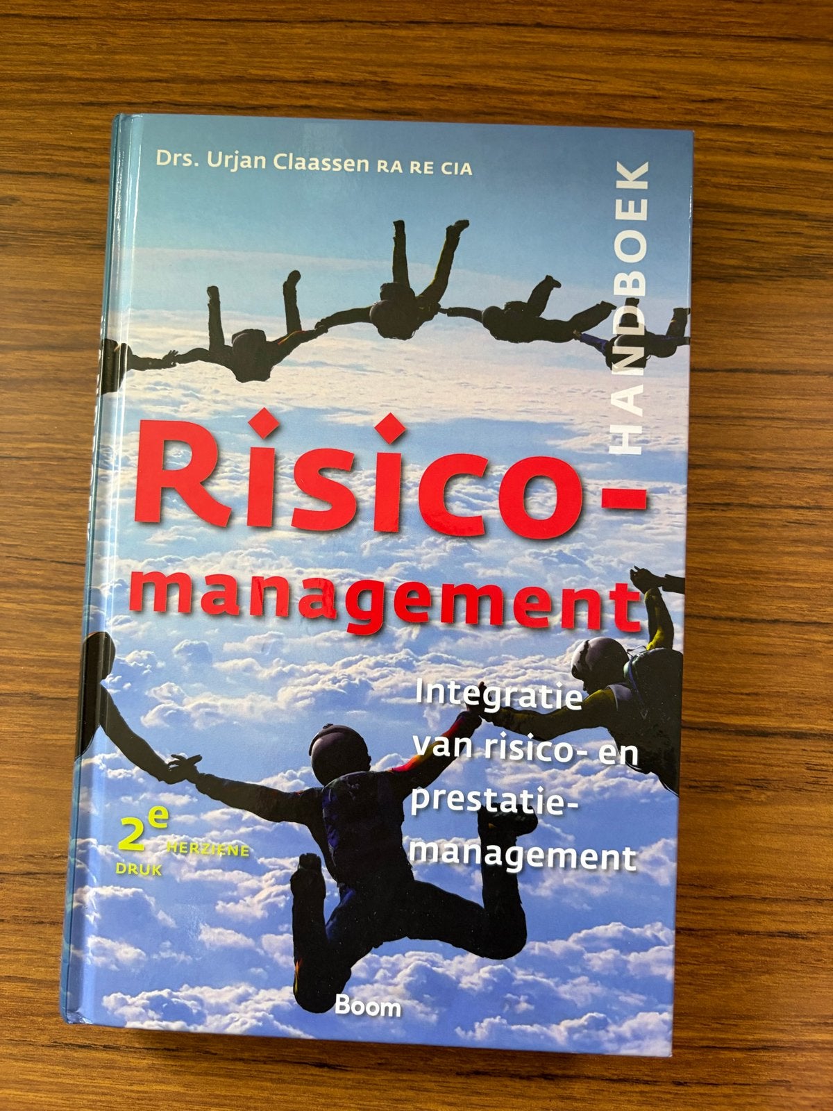 Handboek Risicomanagement - Urjan Claassen (2e druk), Ophalen, Gamma, Zo goed als nieuw, HBO