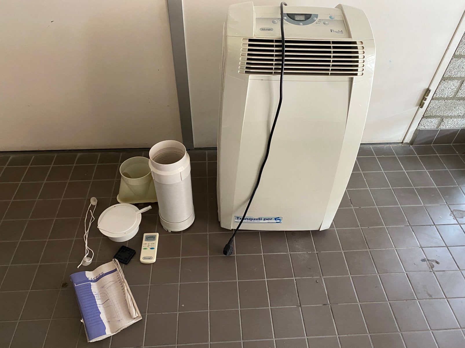 Mobiele airco  De'Longhi Pinguino PAC C80, Ophalen, Gebruikt, Minder dan 60 m³, 3 snelheden of meer