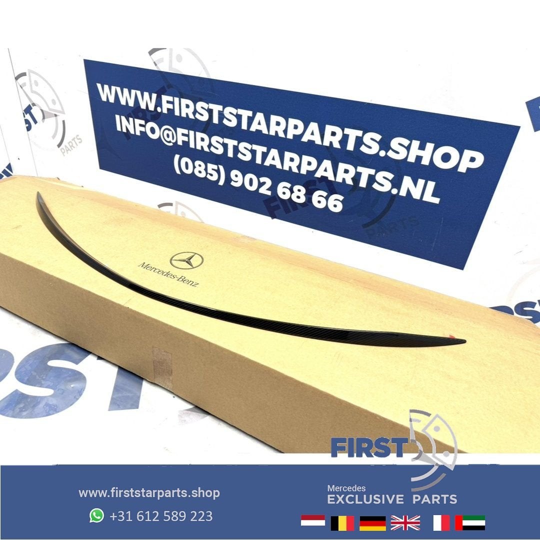 W205 C43 C63 AMG CARBON SPOILER KOFFERBAK A2057900200 C KLAS, Auto-onderdelen, Gebruikt, Ophalen of Verzenden, Achter, -