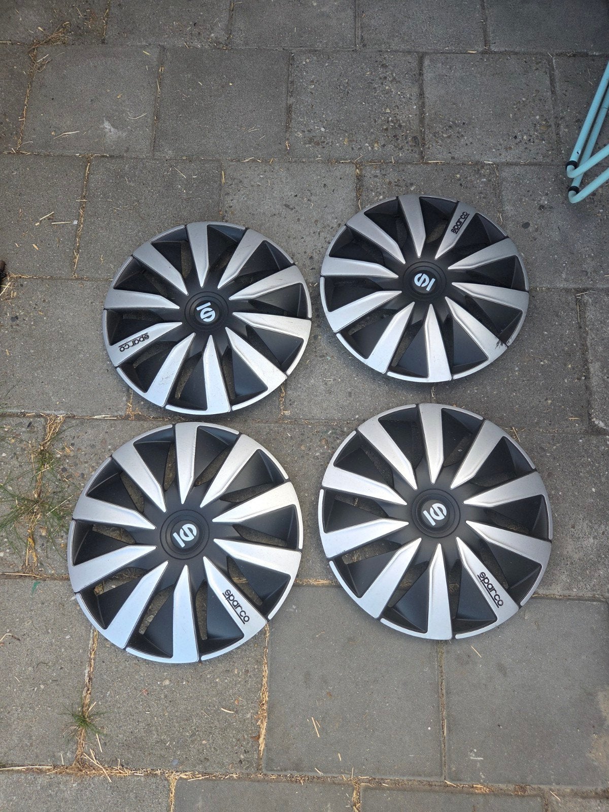 Sparco wieldoppen 15", Auto diversen, Wieldoppen, Ophalen, Gebruikt