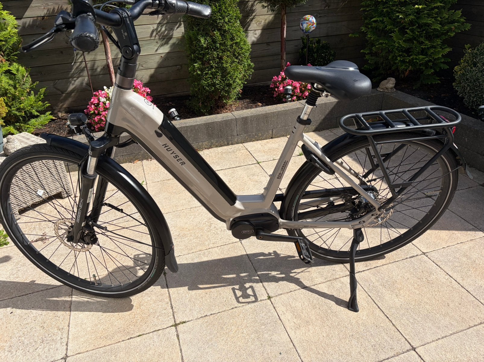 Huyser Gen Urban 500wh, Zo goed als nieuw, 47 tot 51 cm, 50 km per accu of meer, Ophalen