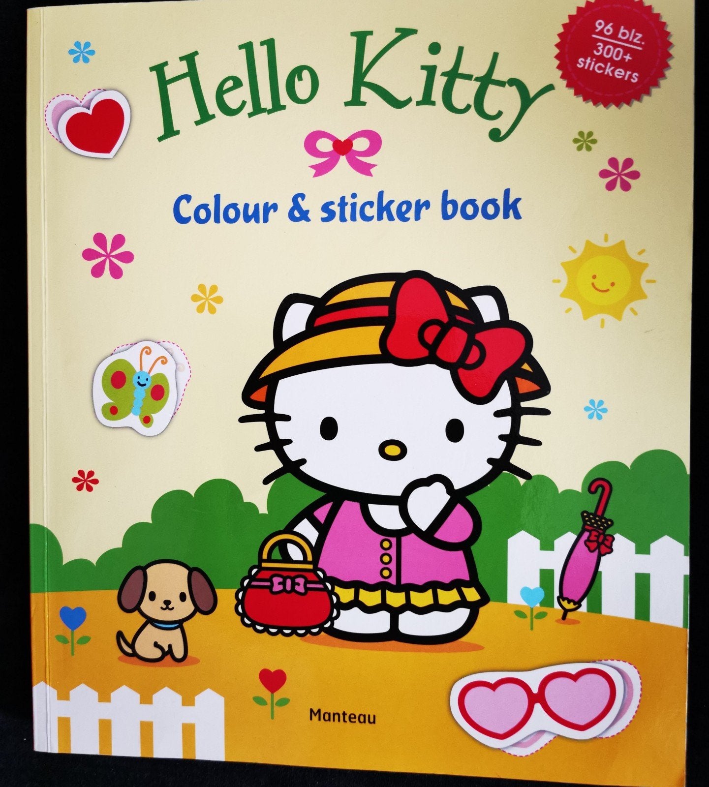 Hello Kitty Colour & Stickerboek - Grotendeels ongebruikt, Ophalen of Verzenden
